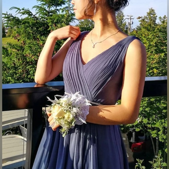 J’adore Prom / Evening Dress, blue, size 0 - Picture 7 of 7